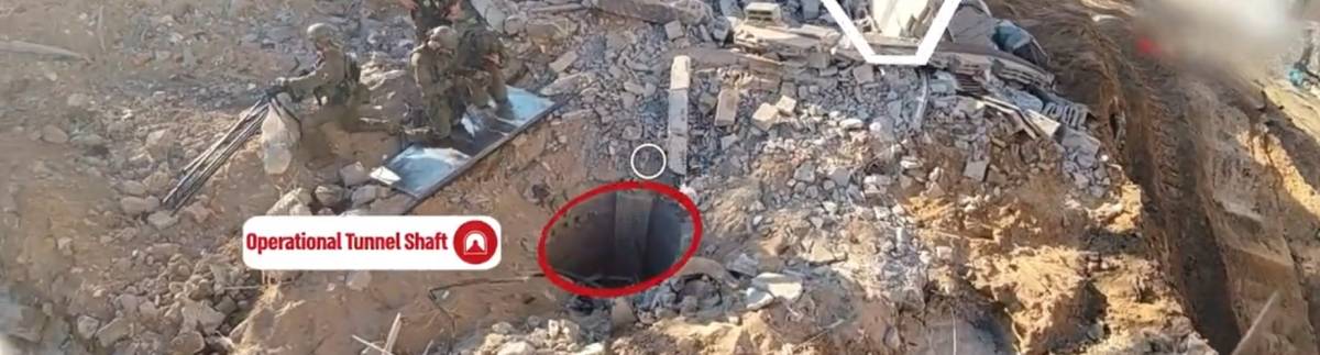 Il tunnel fortificato e la sala di comando di Hamas: la scoperta sotto l'ospedale di Gaza