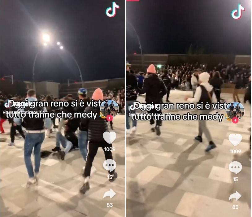 Maxi-rissa fra ragazzini al concerto trap: è caos a Bologna