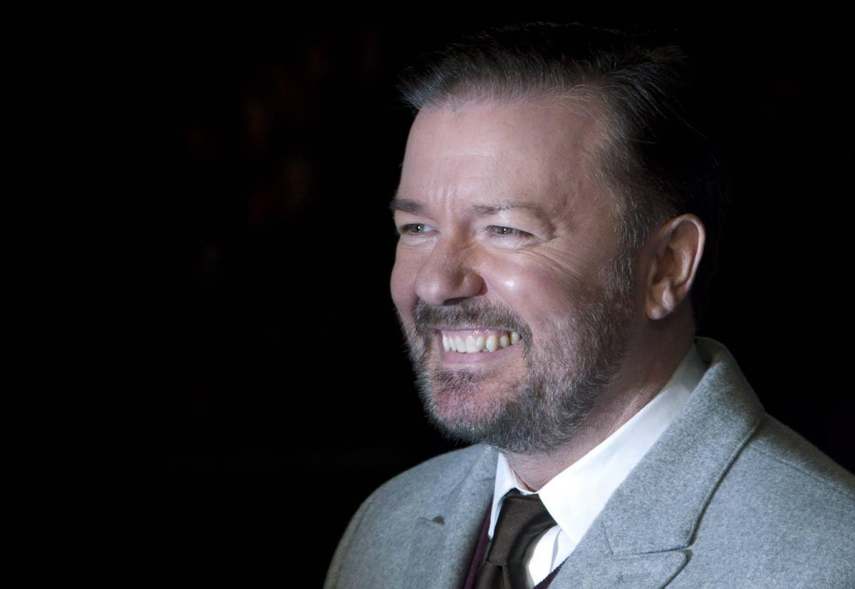 Ricky Gervais contro tutti. Destra e sinistra da ridere