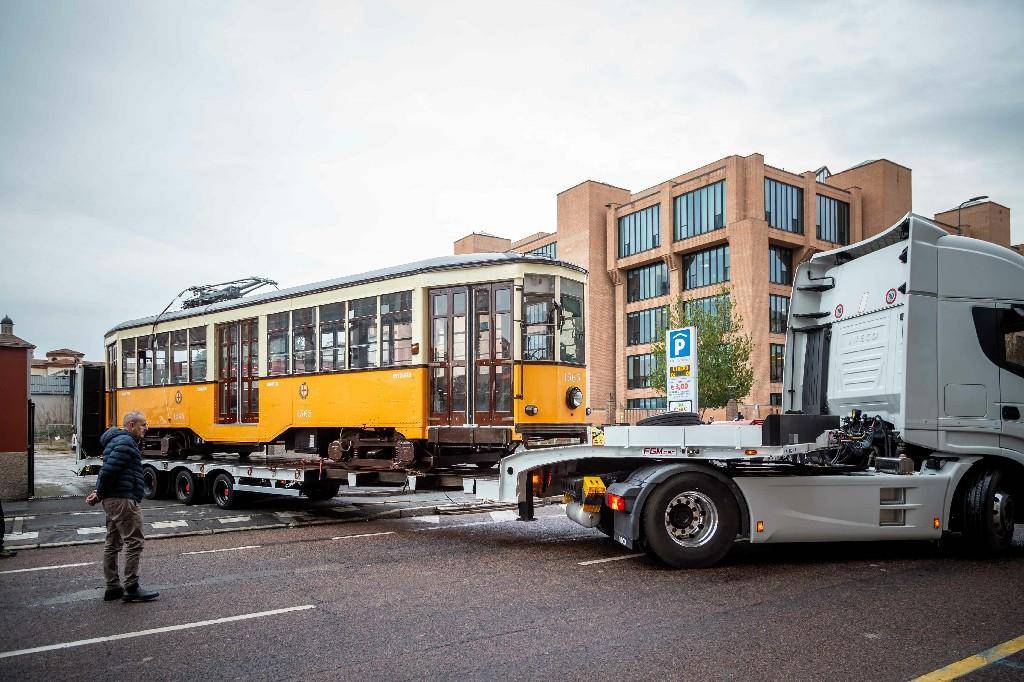 Il tram "Carrelli" diventa un pezzo da museo