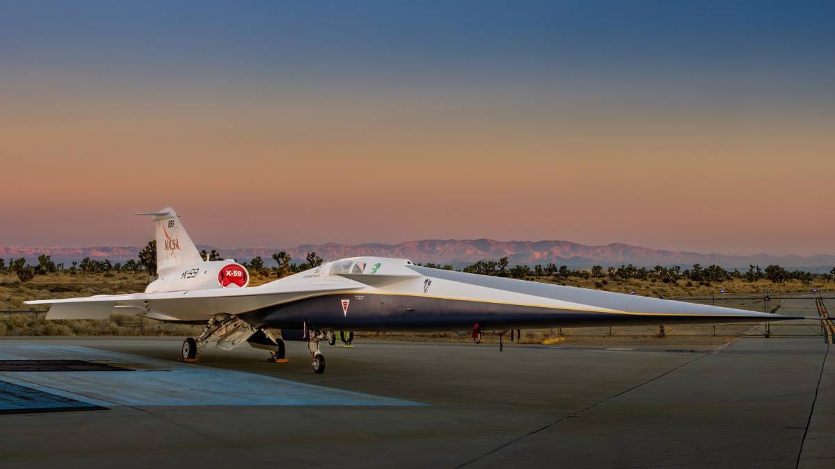 X-59, il nuovo aereo più veloce del mondo pronto al decollo: perché è diverso dal Concorde