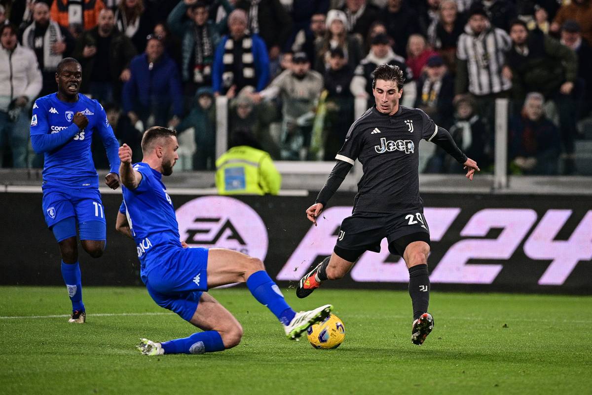 La Juventus stecca in 10 contro l'Empoli: ora l'Inter può sorpassare i bianconeri