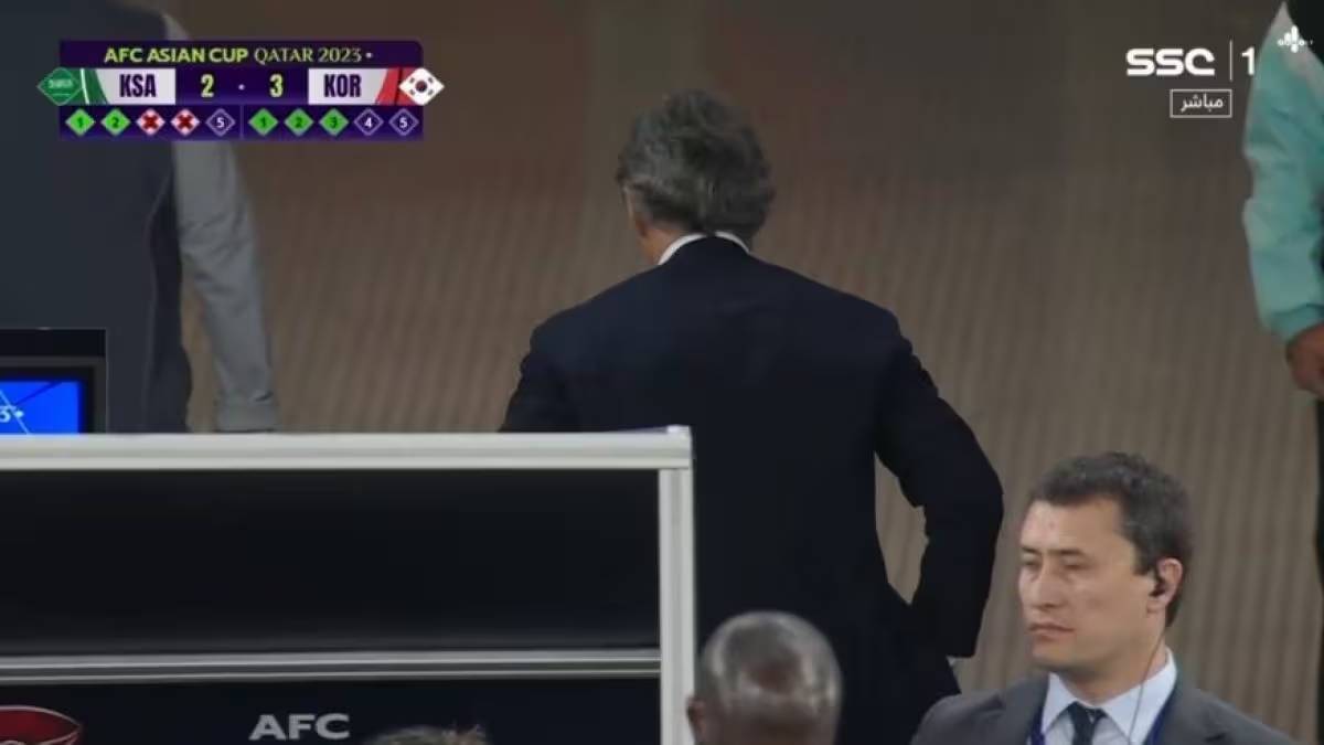 Mancini eliminato dalla Coppa d'Asia, quel gesto che non è piaciuto