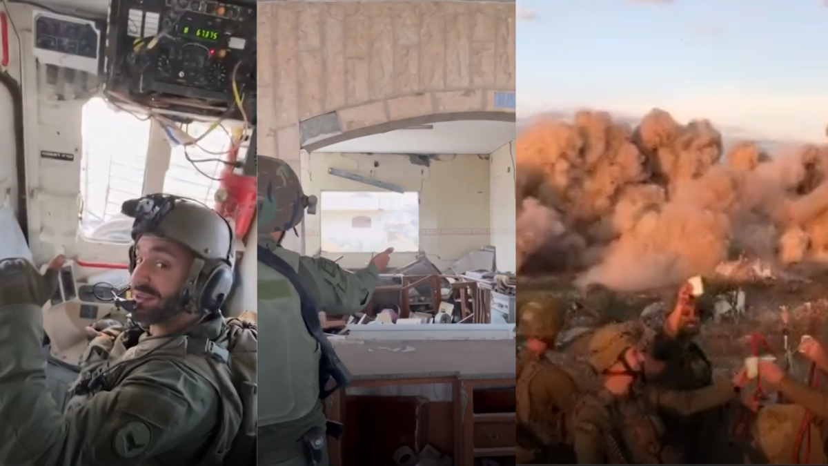 Festeggiano la distruzione di Gaza: bufera sui video dei soldati israeliani