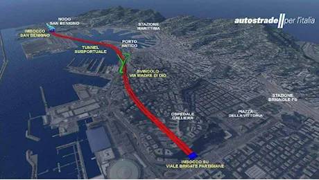 "Sarà il più grande d'Europa", al via a Genova i lavori del primo tunnel sottomarino italiano