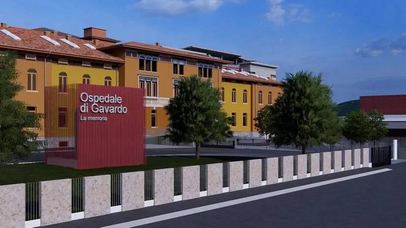 L'Ospedale di Gavardo come apparirà dopo la ristrutturazione