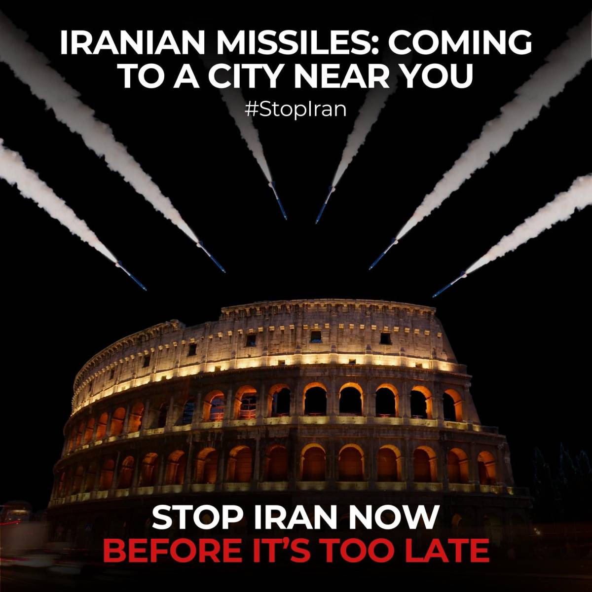 "L'Iran può colpire ovunque". Il post choc: sei missili sul Colosseo