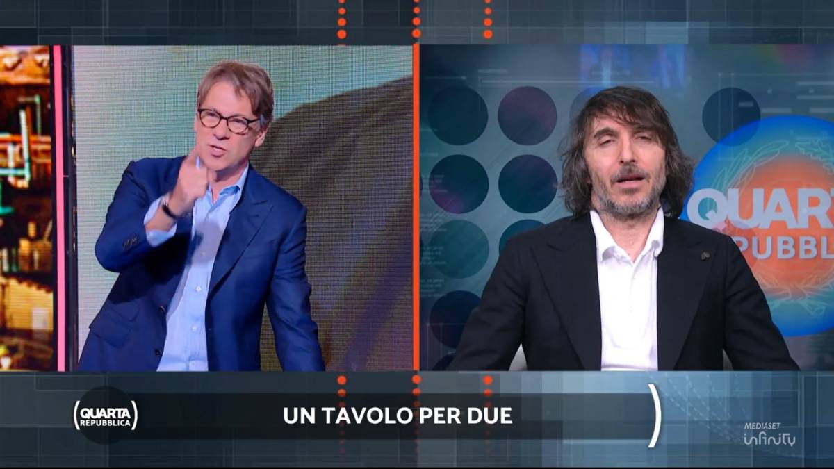 Frase choc contro Vannacci, la provocazione di Porro e Cruciani: "Se fosse stata contro Scurati..."