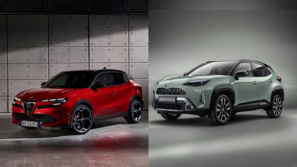 Alfa Romeo Junior vs Toyota Yaris Cross, sfida tra B SUV premium ibridi