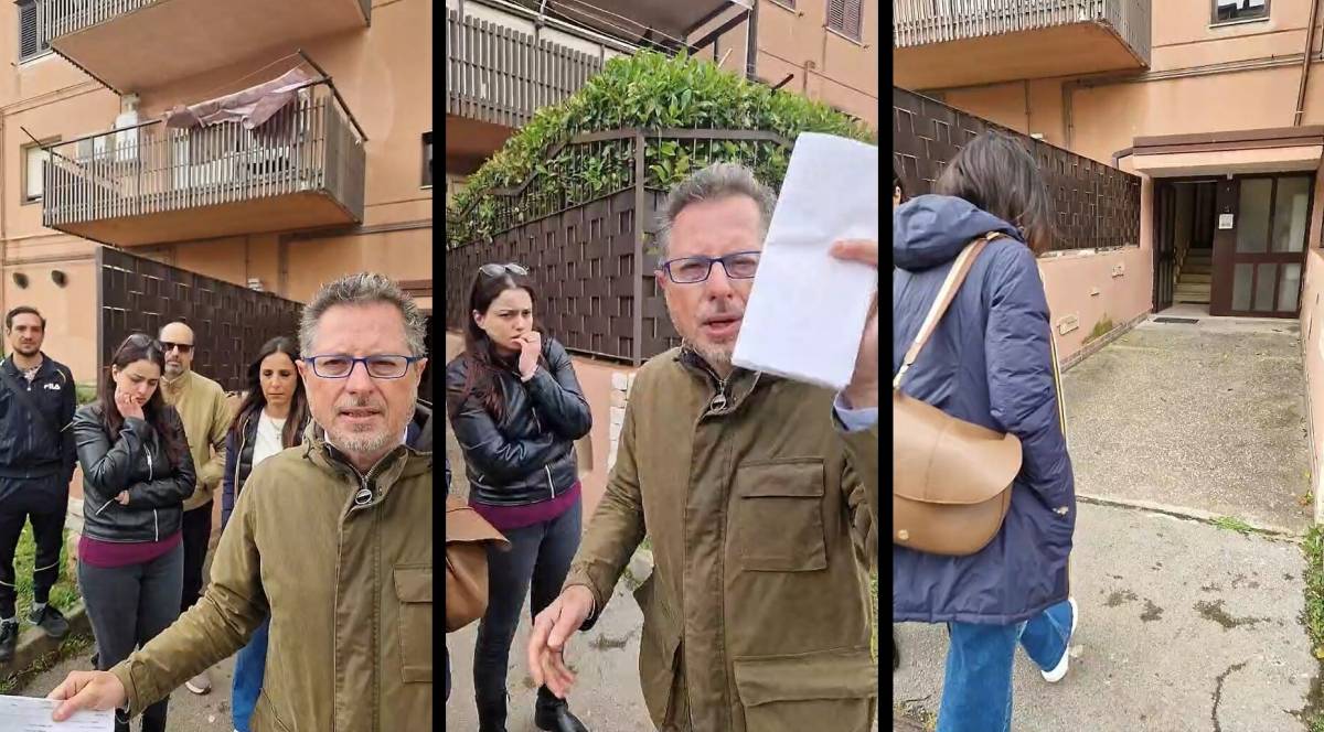 Si allontana da casa per delle cure e trova la casa occupata. Ora la famiglia dorme in strada