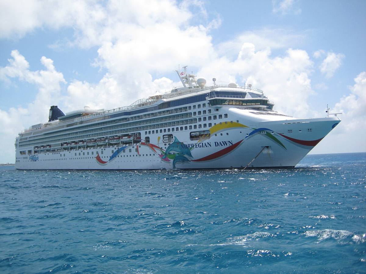 una delle navi della Norwegian Cruise Line