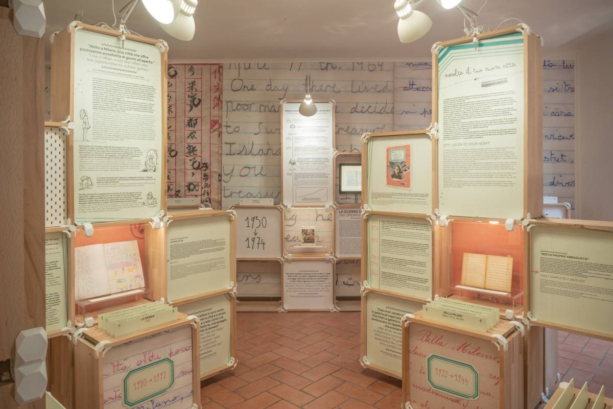 I quaderni di scuola finiscono al museo