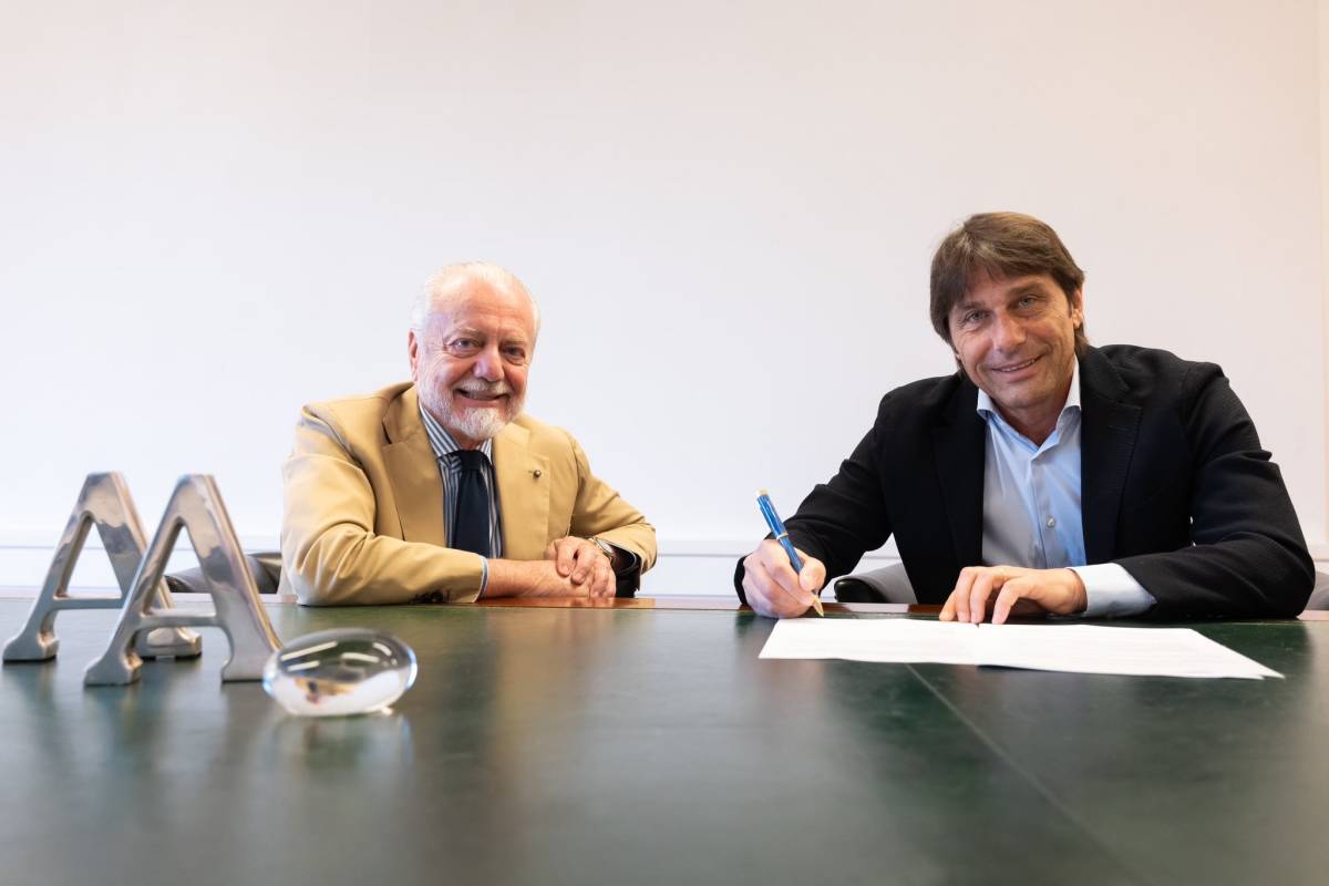 Il Napoli riparte da Antonio Conte: per lui contratto fino al 2027