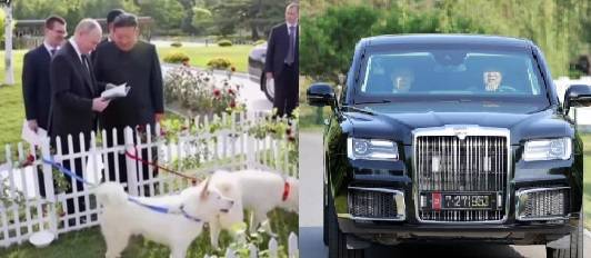 Auto di lusso, la scatola misteriosa e cani leggendari: cosa svelano i regali tra Kim e Putin