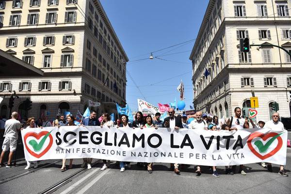 A Roma in 30mila in marcia per la vita