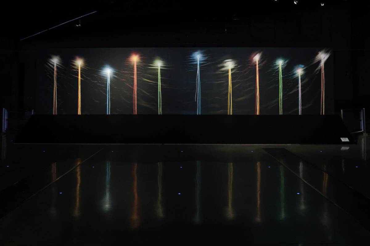 Malpensa, "Exit Lights" di Omar Hassan illumina la Porta di Milano 