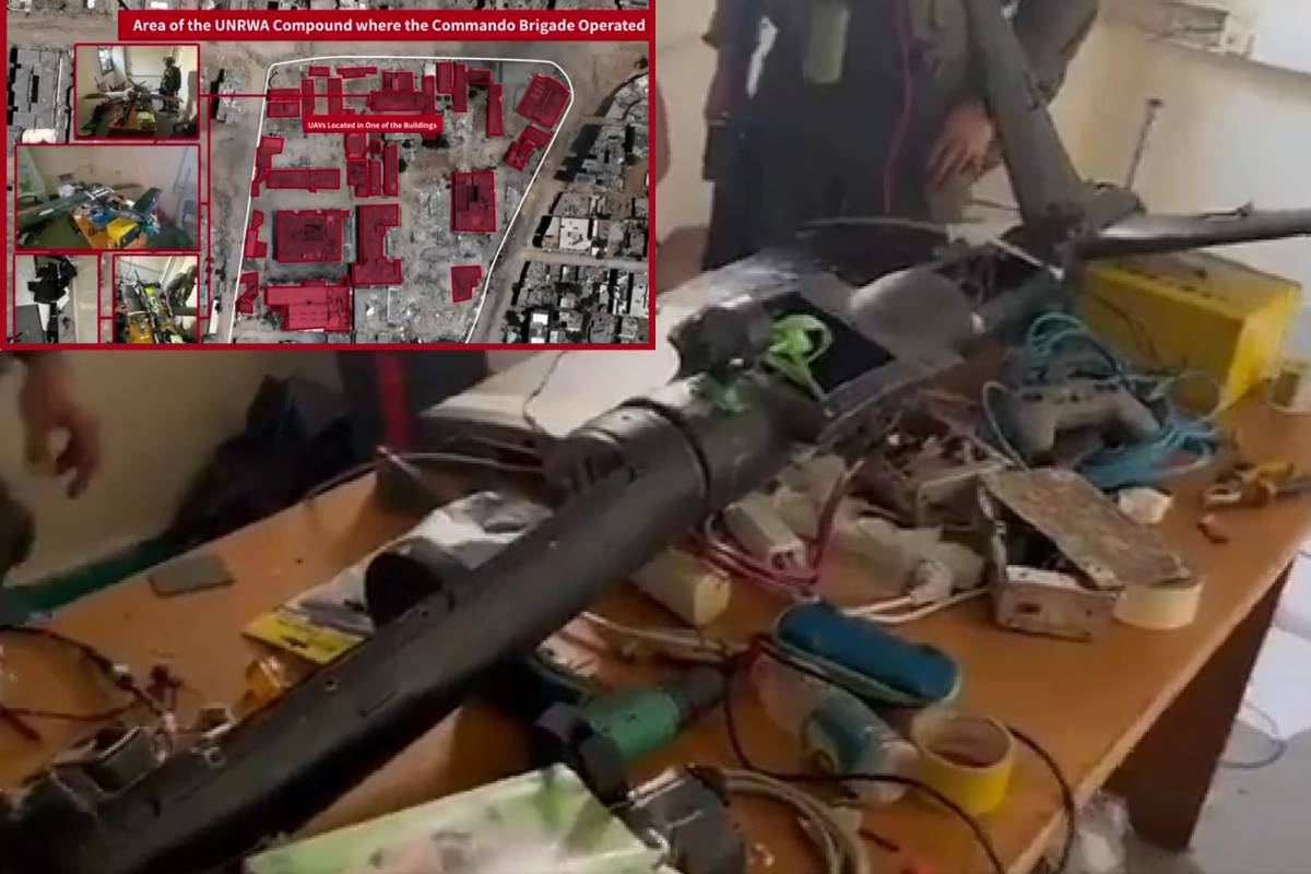 "Trovate armi e un centro di comando di Hamas". La scoperta delle Idf che inchioda l'Unrwa