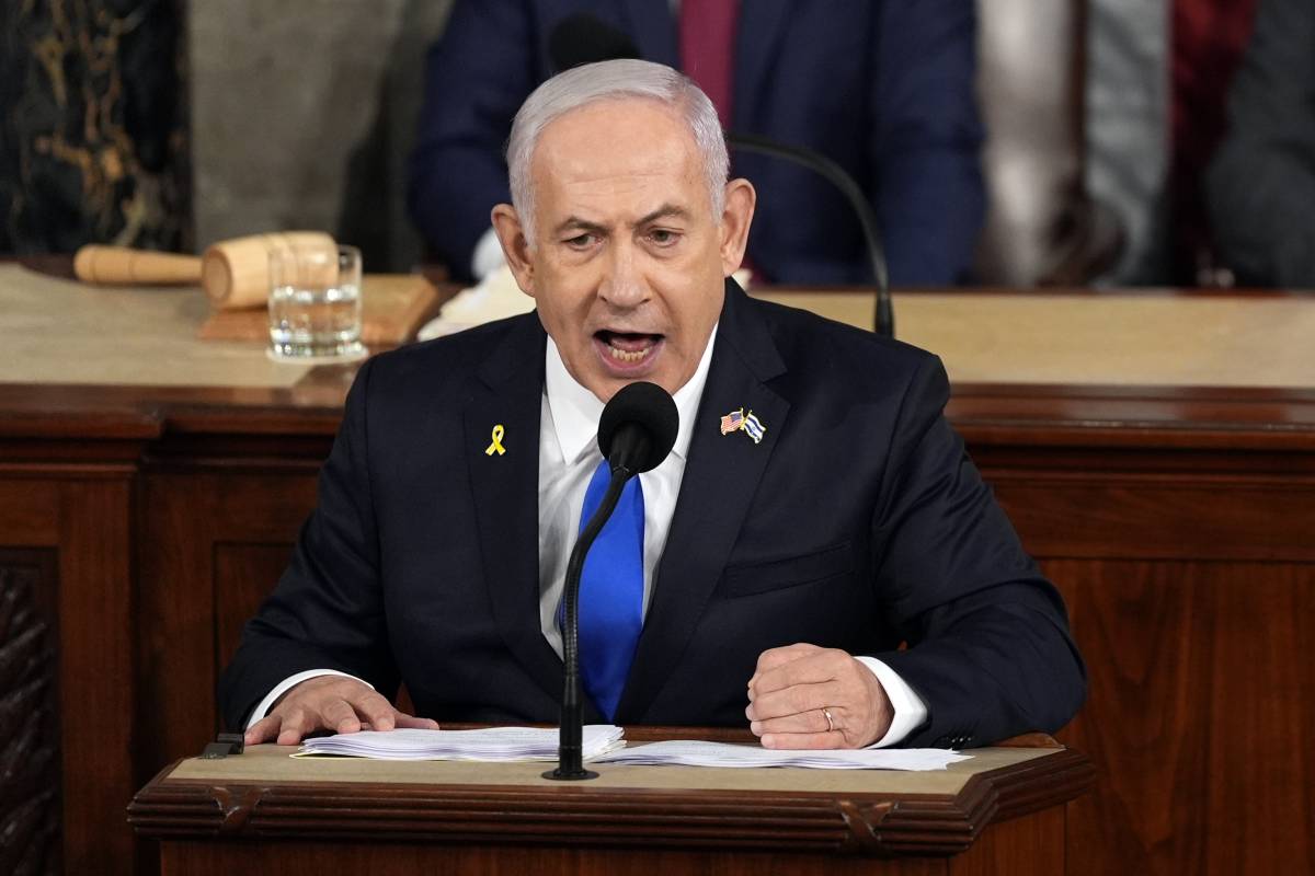 L'urlo di Netanyahu: "Insieme vinceremo". Ma i democratici disertano il discorso