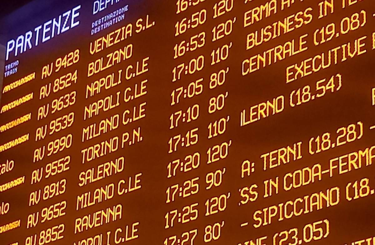 Caos Treni, Rfi sospende il contratto con la ditta accusata del guasto tecnico