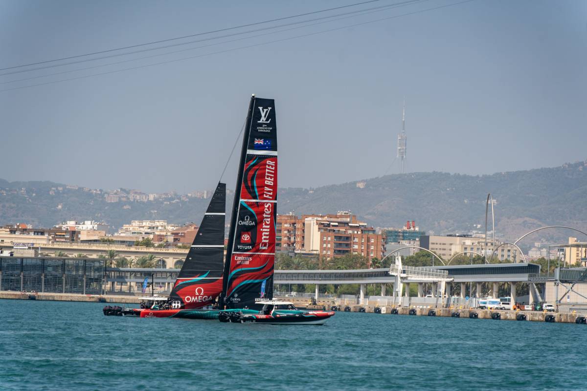 Splende Luna Rossa: per Bruni e Spithill il segreto è la partenza