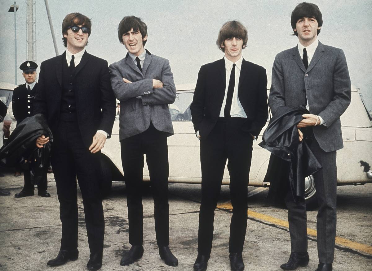 La canzone dei Beatles didascalia del dramma