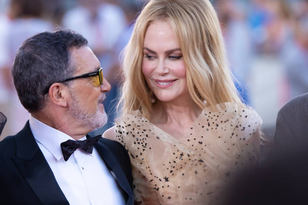 Nicole Kidman e Antonio Banderas  protagonisti di "Babygirl", con cui l'attrice ha vinto la Coppa Volpi