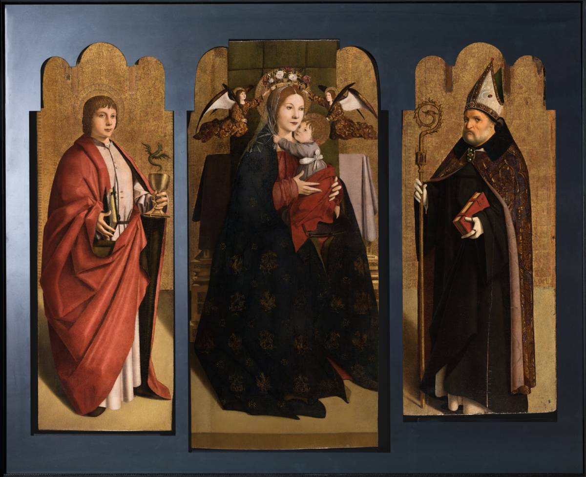 Quel trittico di Antonello che illumina gli Uffizi