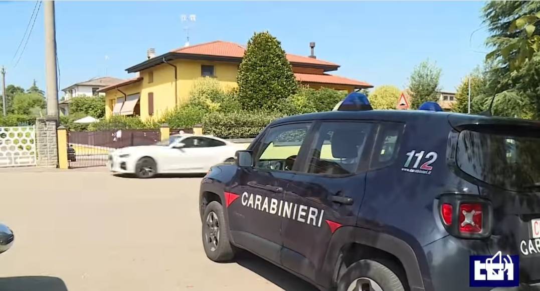 La villetta dove sono stati trovati i resti dei due neonati