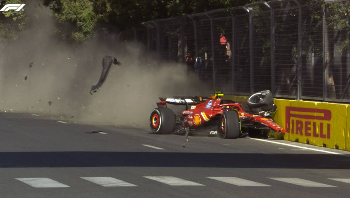 L'incidente tra Sainz e Perez