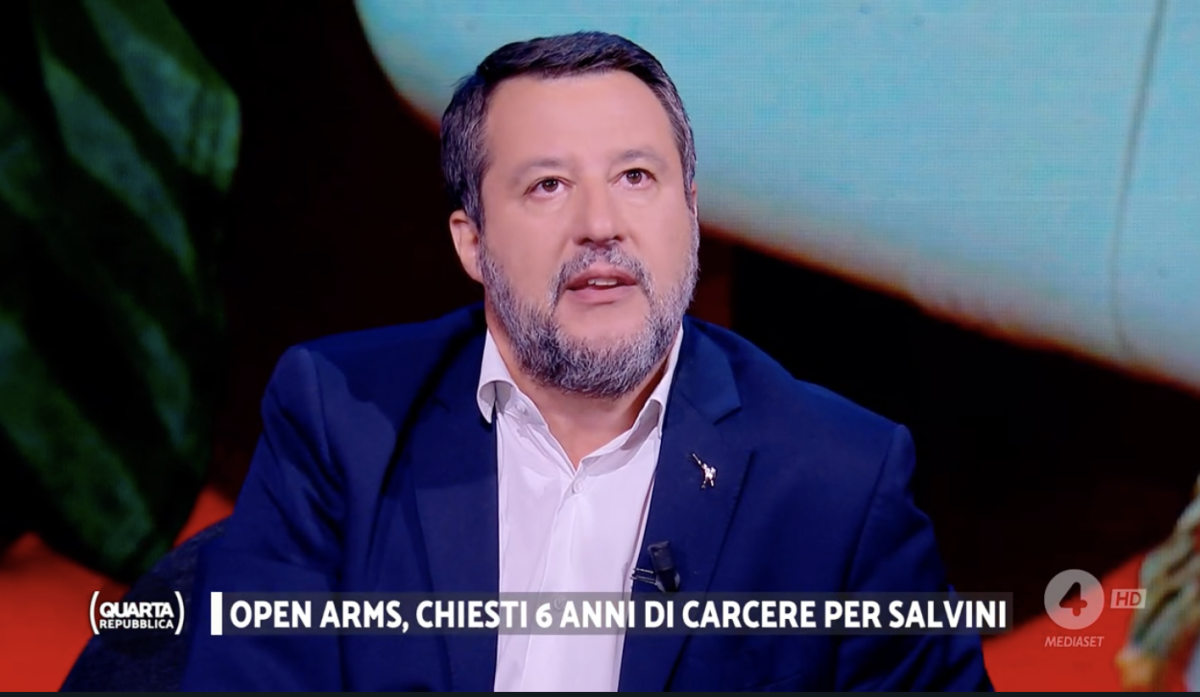 Open Arms, Salvini: "Non ho paura e non patteggio. Io trattato peggio di un pedofilo"