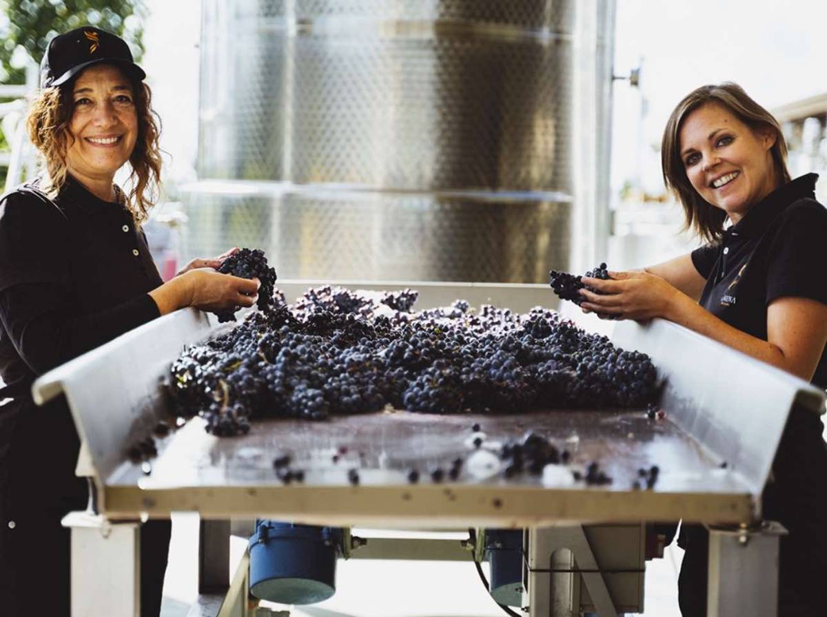 Omina Romana, l'agronoma Paula Pacheco e la titolare Katharina Boerner