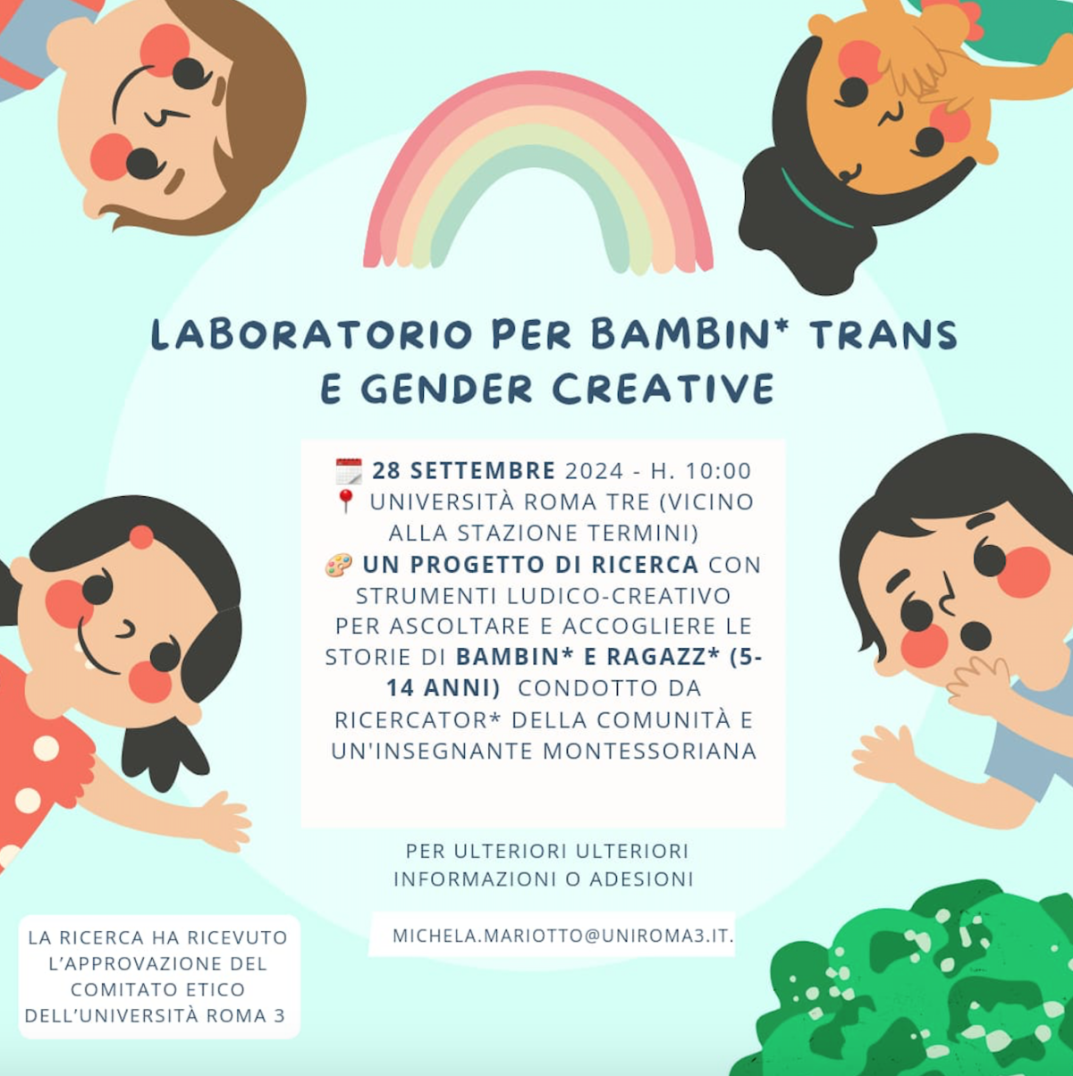 "Esperimento sulla pelle dei bimbi". Raccolte 35mila firme contro il laboratorio trans a Roma Tre