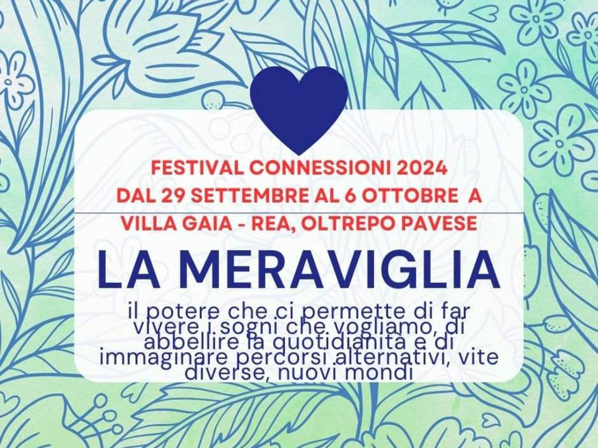 Sostenibilità, Codere insieme a Villa Gaia per il Festival Connessioni 2024