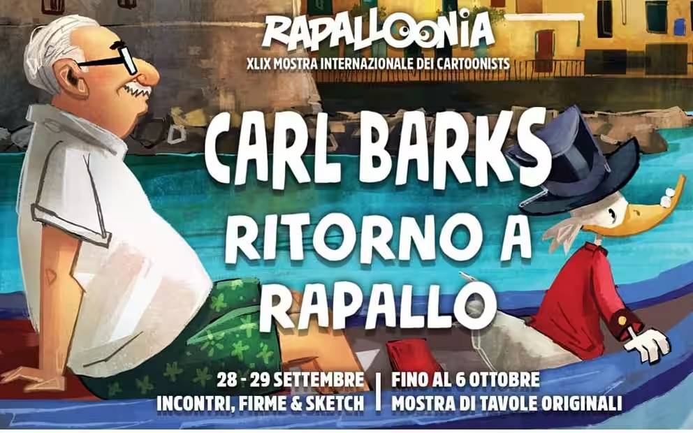 Carl Barks e Don Rosa sulla riviera ligure tra paperi, spaghetti-dollaro e cancel culture