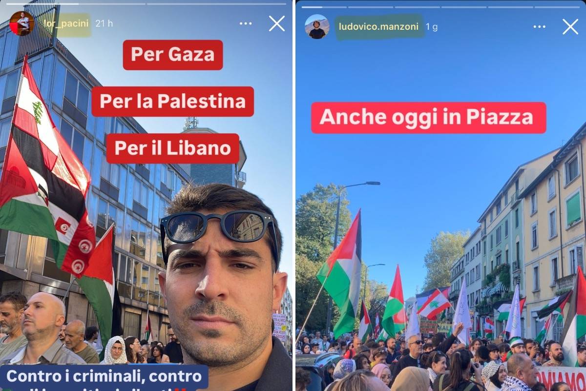 A Milano nella "piazza dell'odio" contro Liliana Segre anche esponenti del Pd