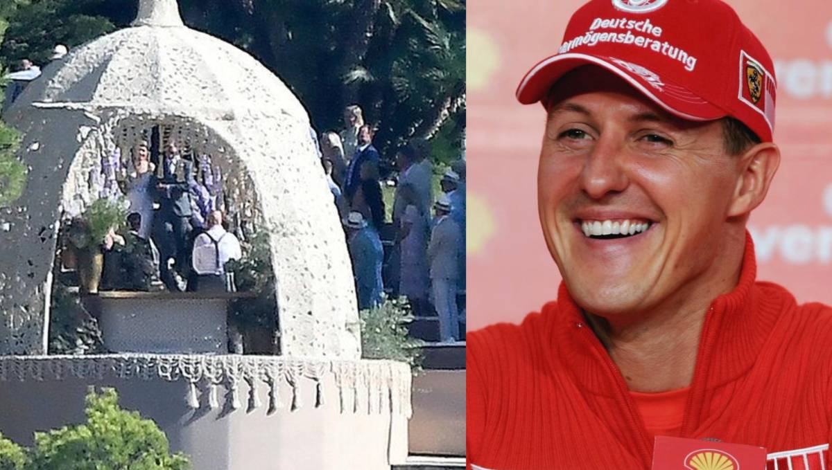 Schumacher al matrimonio della figlia: la prima comparsa in pubblico dopo 11 anni