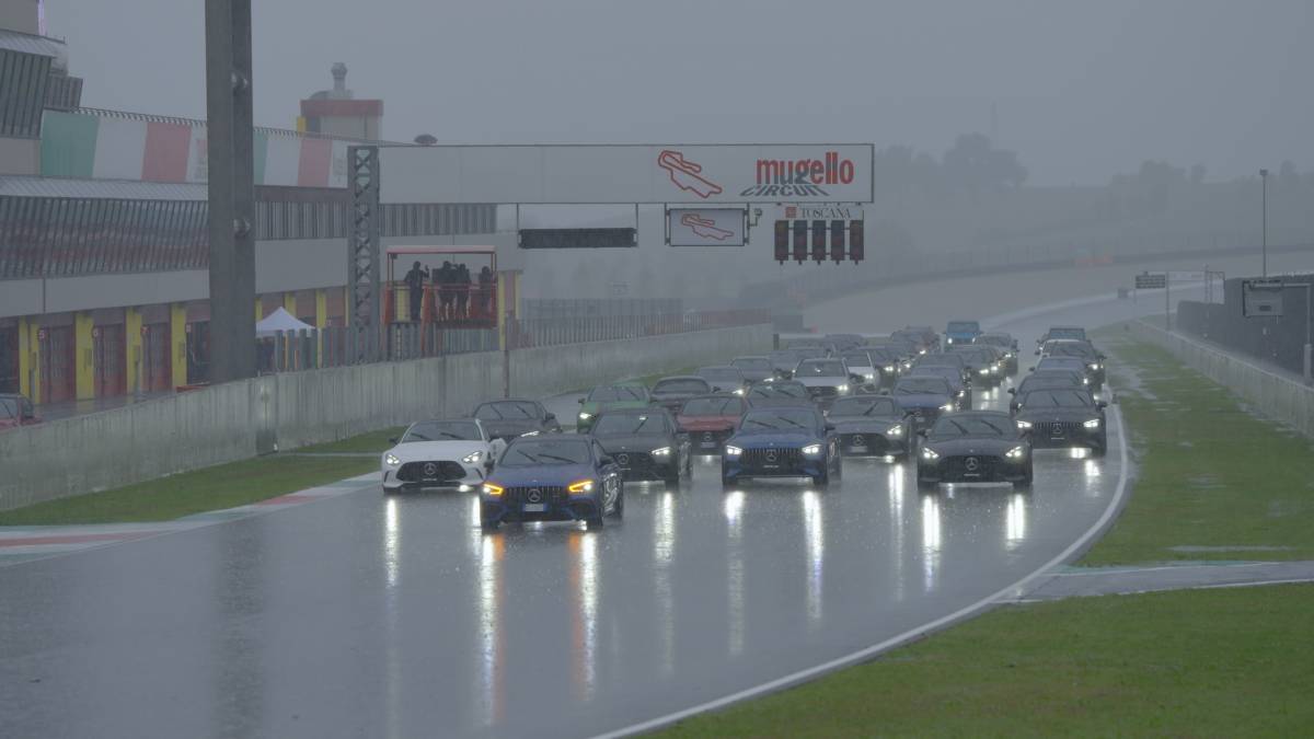 All’AMG Performance Day sul circuito del Mugello tra pioggia e adrenalina