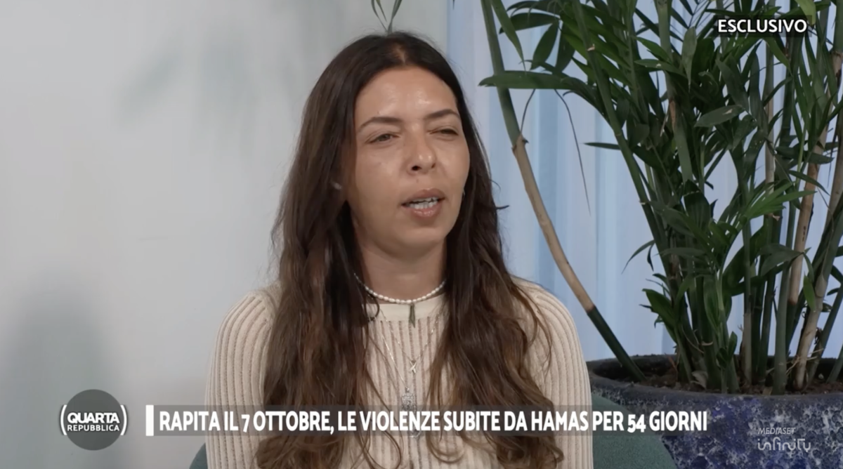 “Io, rapita il 7 ottobre vi racconto l’orrore. Tutti i palestinesi di Gaza erano partecipi”