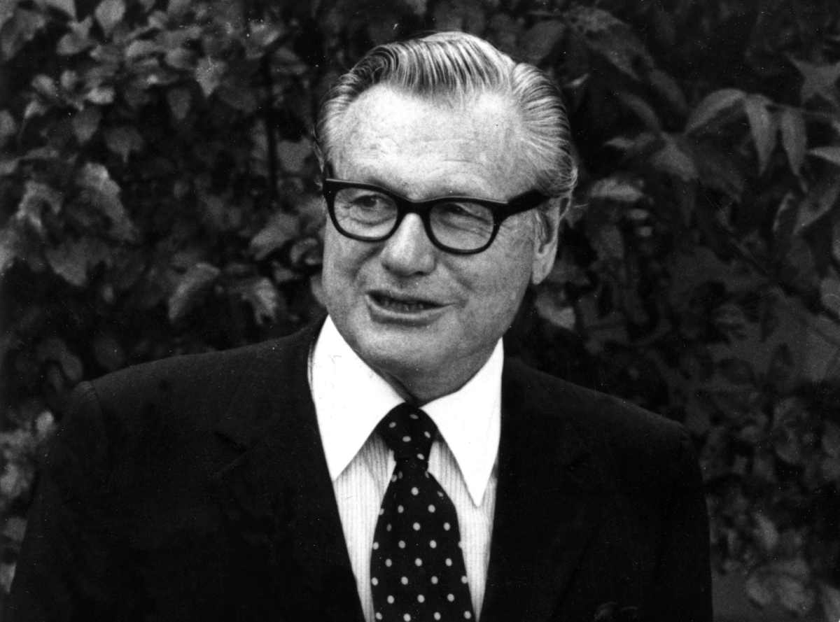 Il vicepresidente degli Stati Uniti Nelson Rockefeller