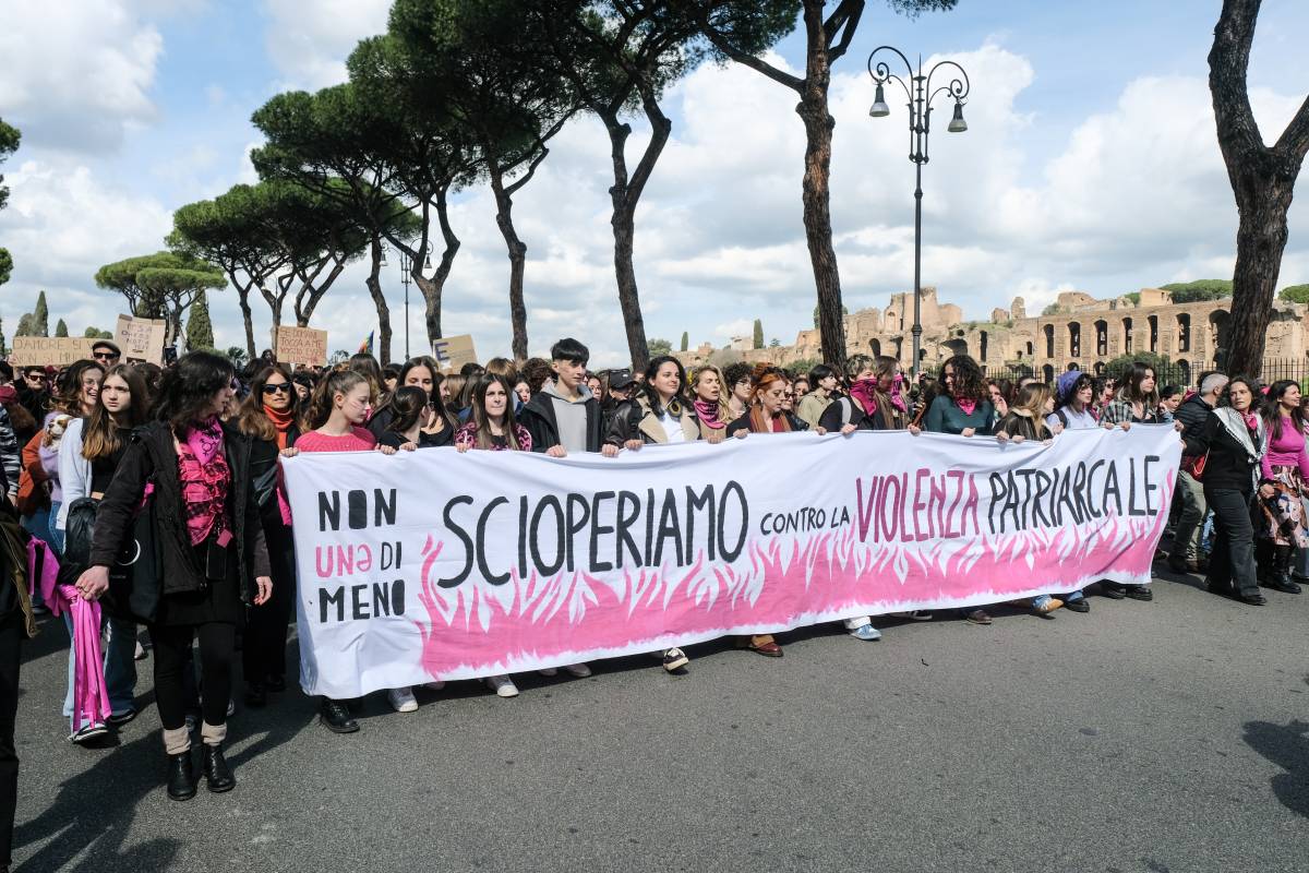 Non una di meno alla Giornata internazionale della donna, immagine di repertorio