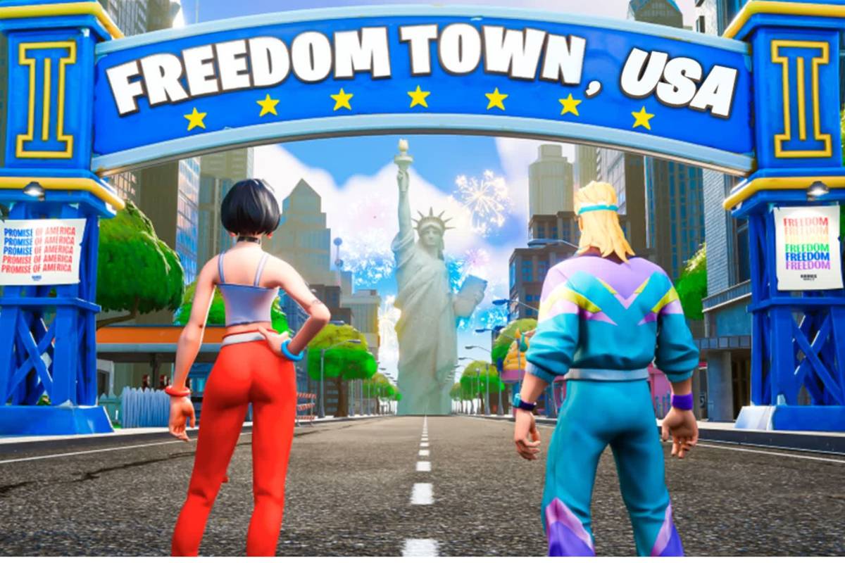 Kamala Harris lancia "Freedom Town". La corsa per la Casa Bianca sbarca su Fortnite