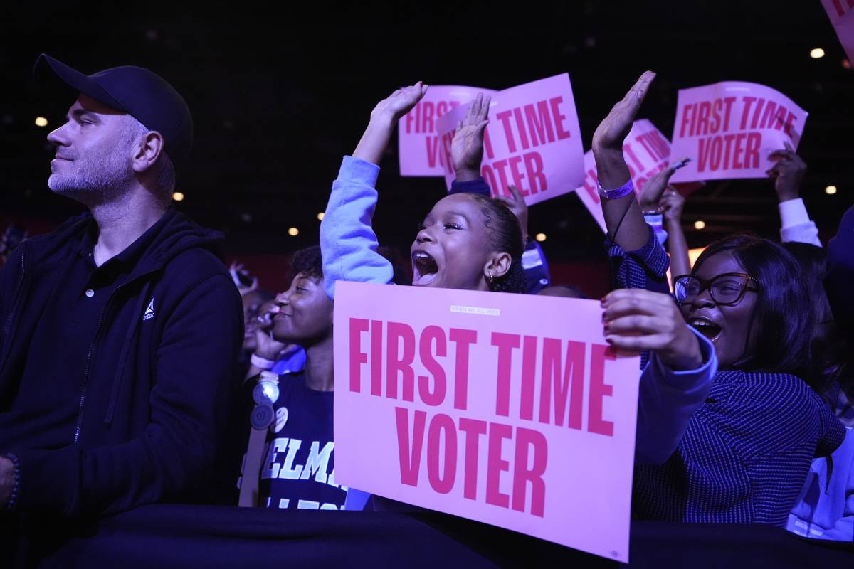 La foto del giorno: il tesoro dei novellini del voto