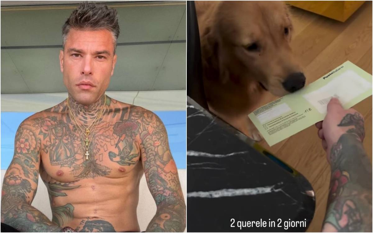 "Due querele in due giorni". Ritorno in Italia amaro per Fedez