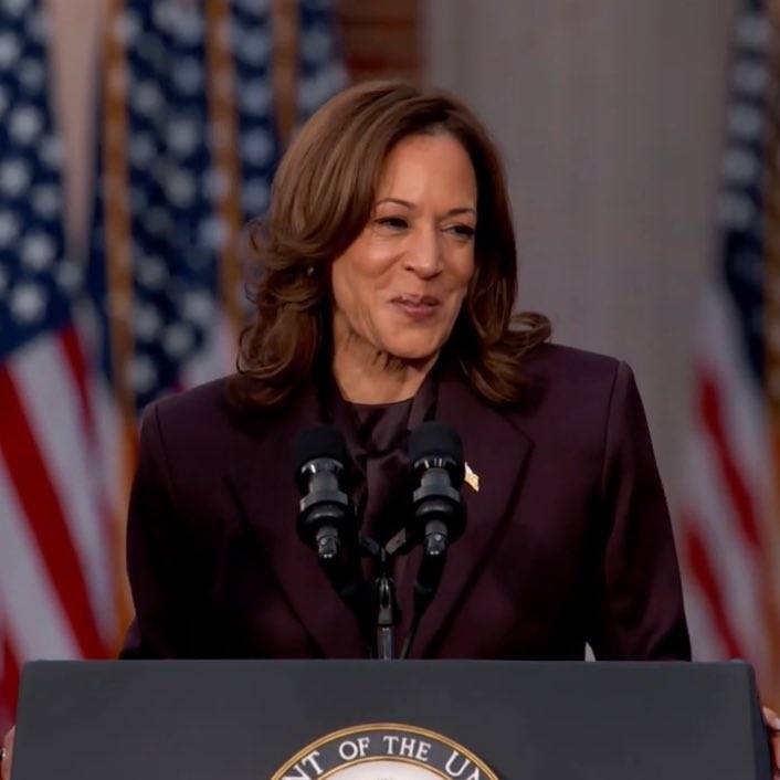 Il discorso di Kamala Harris dopo la sconfitta