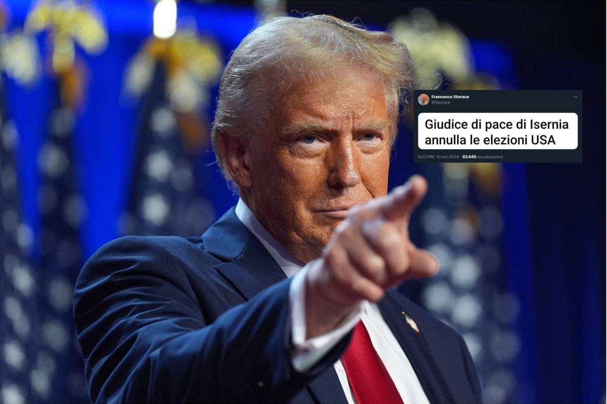 Trump, il web si scatena: "Giudice di pace di Isernia annulla le elezioni"