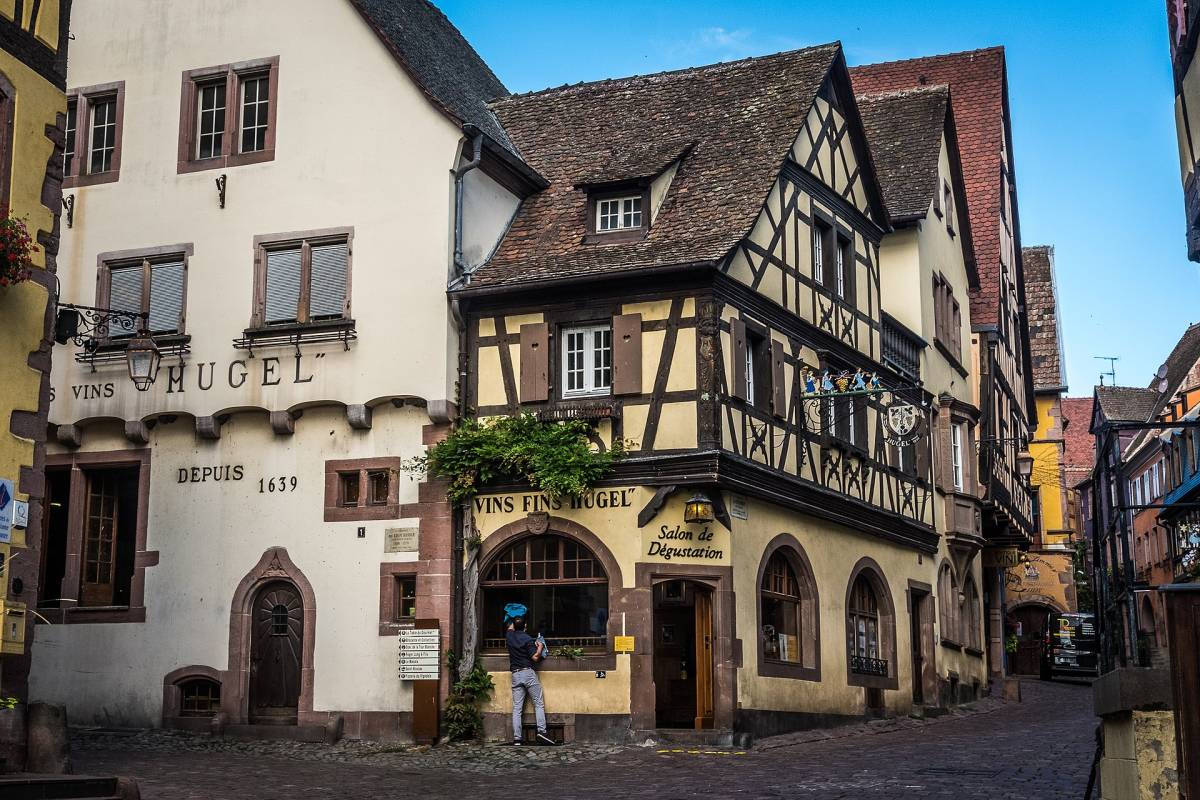 Hugel, la sede a Riquewihr