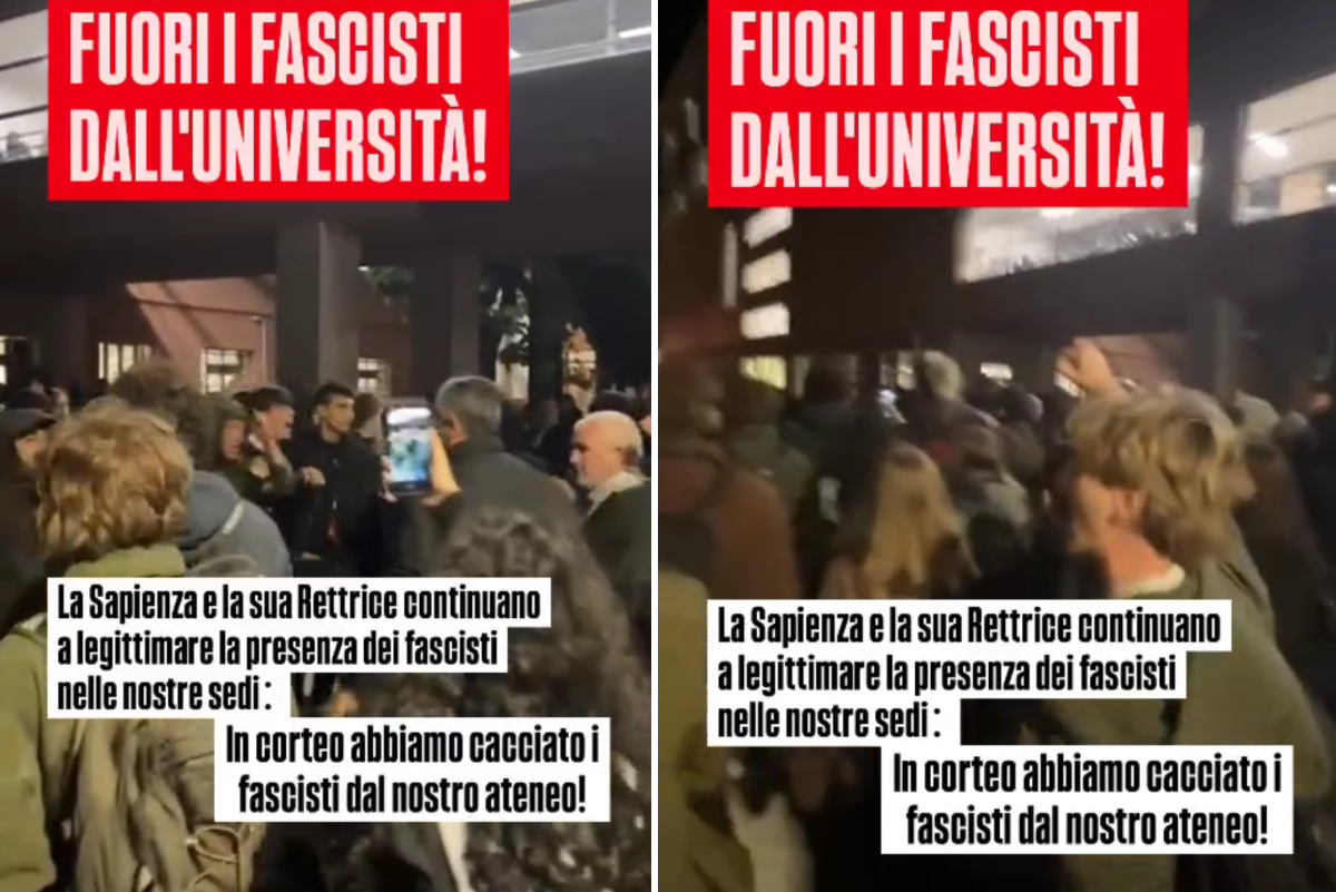 "Aggressioni e sopraffazioni all'università". Nuovo attacco dei collettivi di sinistra