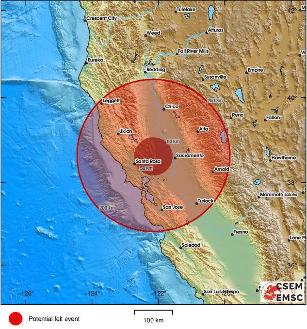 California, sisma di magnitudo 7. Scatta l'allarme tsunami