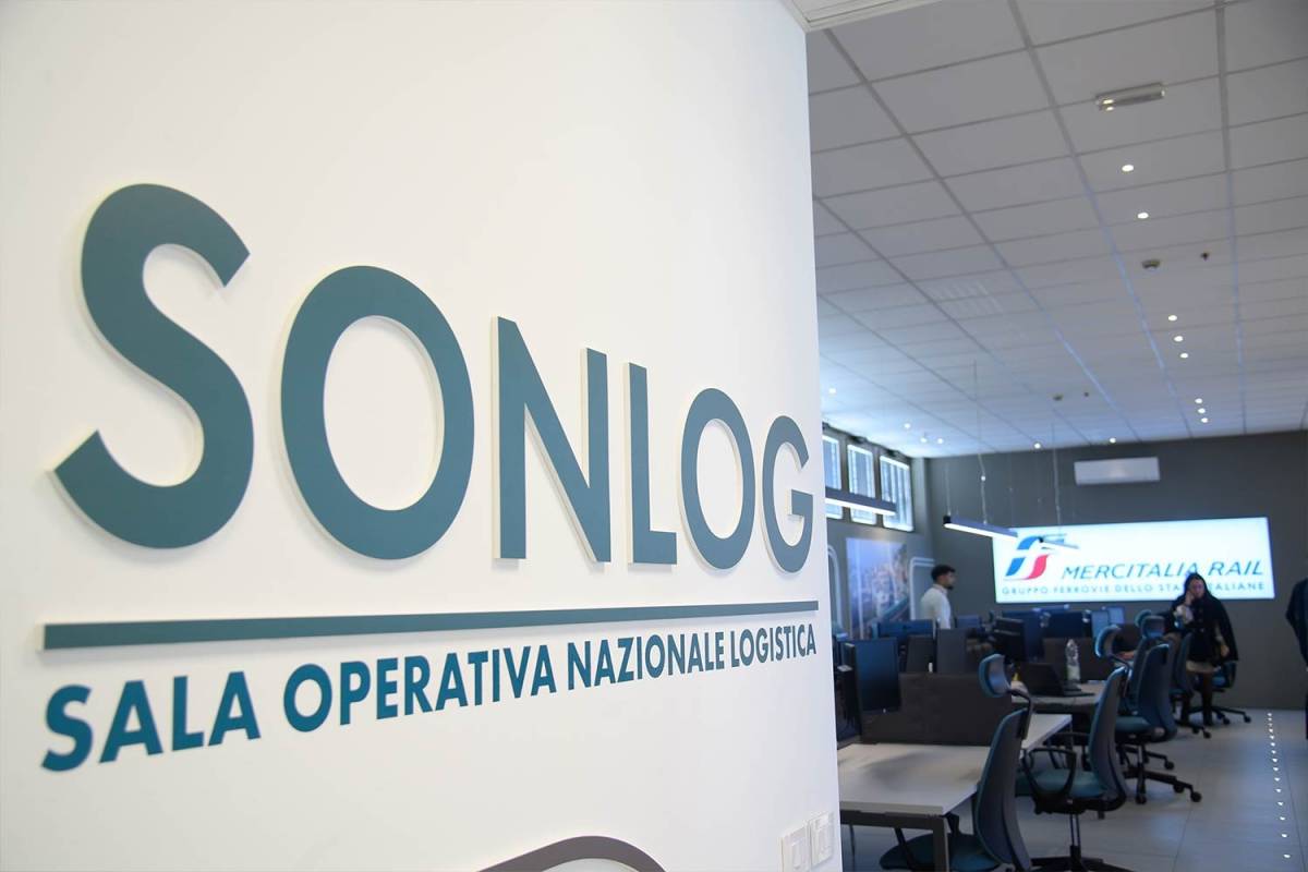 "Sonlog", FS inaugura la nuova sala di regia per la logistica su rotaia