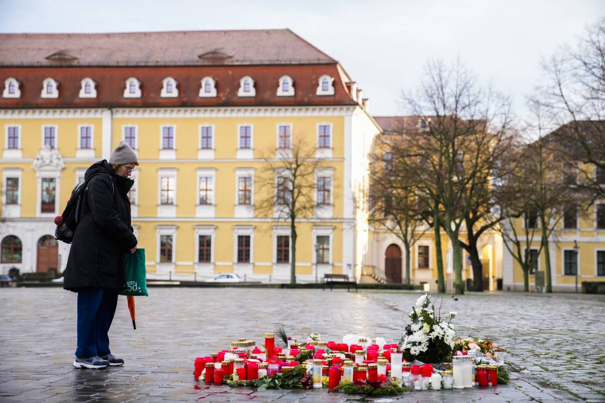 Un ricordo per le vittime dell'attentato di Magdeburgo